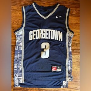Georgetown Basketball #3 Iverson Jersey
